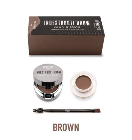 Indestructi'Brow Lock & Load Eyebrow Pomade & Powder Duo - Brown